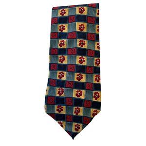 J. Garcia Men's Tie Snail Garden Collection 9 100% Silk